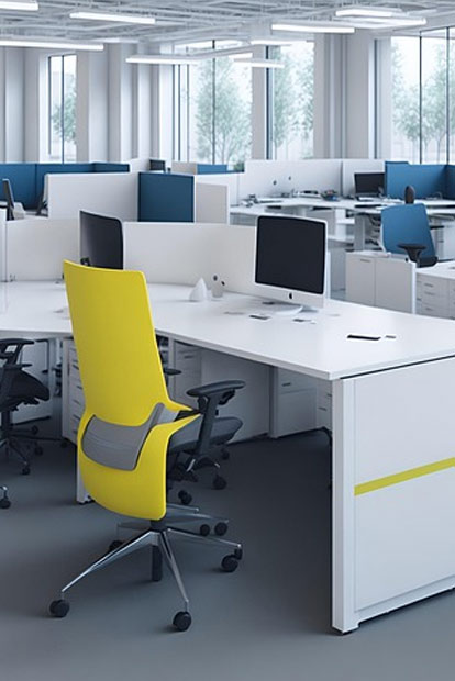 Image of an office room setup