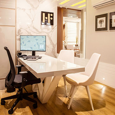 Image of a private office space